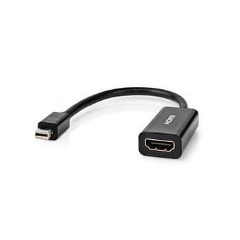 CCGT37650BK02 Mini displayport-kabel | displayport 1.2 | mini-displayport male | hdmi™ output | 21.6 gbps |  Product foto