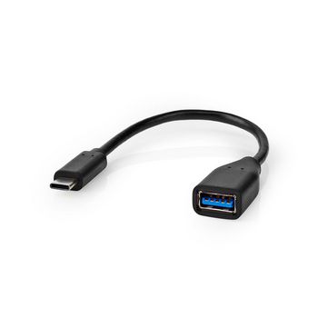 CCGT61710BK02 Usb-c™ adapter | usb 3.2 gen 1 | usb-c™ male | usb-a female | 5 gbps | otg | 0.20 m | ro Product foto