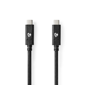 CCGW64750BK10 Usb-kabel | usb 3.2 gen 2 | usb-c™ male | usb-c™ male | 100 w | 4k@60hz | 10 gbps | vern