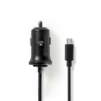 CCHAM240ABK Autolader | 12 w | 1x 2.4 a | outputs: 1 | micro-usb | 1.00 m | single voltage output Product foto