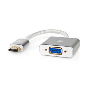 CCTB34900AL02 Vga-adapter | hdmi™ connector | vga female 15p | verguld | recht | aluminium | zilver | cover  Product foto