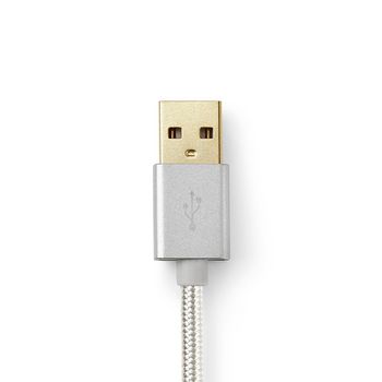 CCTB39300AL10 Lightning kabel | usb 2.0 | apple lightning 8-pins | usb-a male | 480 mbps | verguld | 1.00 m | rond Product foto