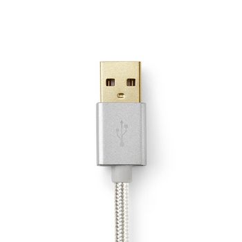 CCTB39300AL30 Lightning kabel | usb 2.0 | apple lightning 8-pins | usb-a male | 480 mbps | verguld | 3.00 m | rond Product foto