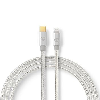 CCTB39650AL10 Usb-kabel | usb 2.0 | apple lightning 8-pins | usb-c™ male | 480 mbps | verguld | 1.00 m | ron