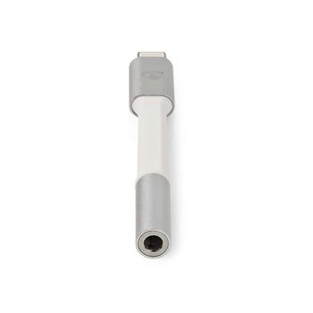 CCTB39950AL015 Lightning-adapter | apple lightning 8-pins | 3,5 mm female | verguld | 0.15 m | rond | aluminium Product foto