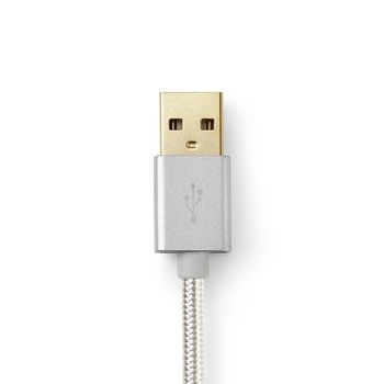 CCTB60500AL10 Usb-kabel | usb 2.0 | usb-a male | usb micro-b male | 15 w | 480 mbps | verguld | 1.00 m | rond | ge Product foto