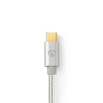 CCTB60650AL20 Usb-kabel | usb 2.0 | usb-c™ male | usb micro-b male | 10 w | 480 mbps | verguld | 2.00 m | ro Product foto