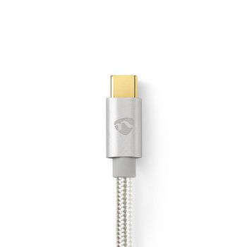 CCTB60650AL30 Usb-kabel | usb 2.0 | usb-c™ male | usb micro-b male | 10 w | 480 mbps | verguld | 3.00 m | ro Product foto