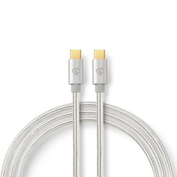 CCTB60700AL20 Usb-kabel | usb 2.0 | usb-c™ male | usb-c™ male | 10 w | 480 mbps | verguld | 2.00 m | r