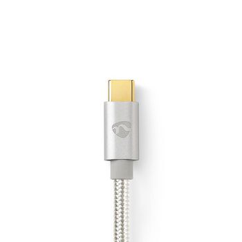 CCTB60700AL30 Usb-kabel | usb 2.0 | usb-c™ male | usb-c™ male | 10 w | 480 mbps | verguld | 3.00 m | r Product foto