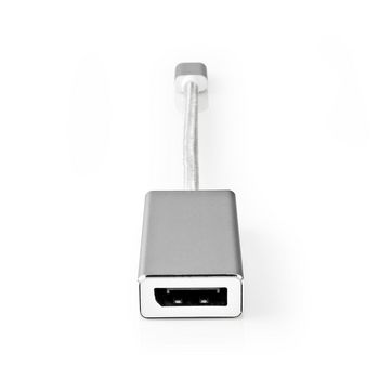 CCTB64450AL02 Usb-c™ adapter | usb 3.2 gen 1 | usb-c™ male | displayport female | 0.20 m | rond | verg Product foto