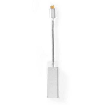 CCTB64950AL02 Usb-netwerkadapter | usb 3.2 gen 1 | 1 gbps | usb-c™ male | rj45 female | 0.20 m | rond | verg Product foto