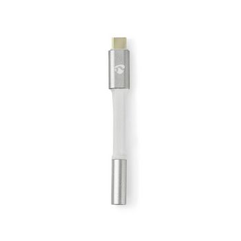 CCTB65950AL008 Usb-c™ adapter | usb 2.0 | usb-c™ male | 3,5 mm female | 0.08 m | rond | verguld | gevlo