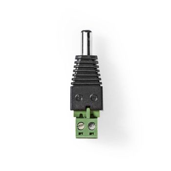 CCTVCM11BK5 Cctv-security connector | 2-voudig aansluitblok | 5,5 x 2,1 mm male | male | groen / zwart Product foto