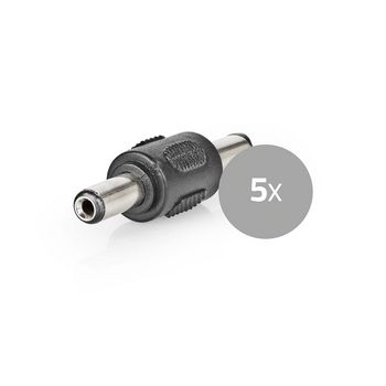 CCTVCM60BK5 Cctv-security connector | 5,5 x 2,1 mm male | 5,5 x 2,1 mm male | male | groen / zwart