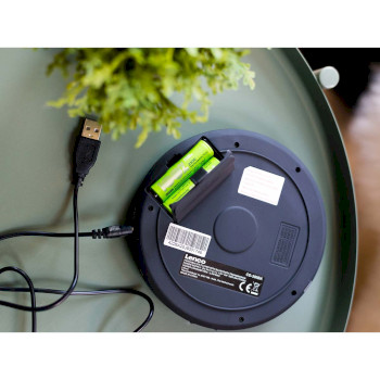 CD-300BK Draagbare bluetooth® cd-mp3-speler met antishock zwart Product foto