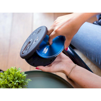CD-300BK Draagbare bluetooth® cd-mp3-speler met antishock zwart Product foto