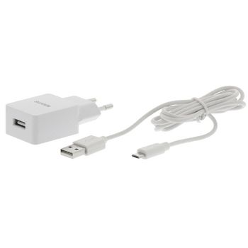 CH-003WH Lader 1-uitgang 2.1 a micro-usb wit Product foto