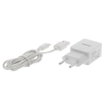 CH-003WH Lader 1-uitgang 2.1 a micro-usb wit Product foto