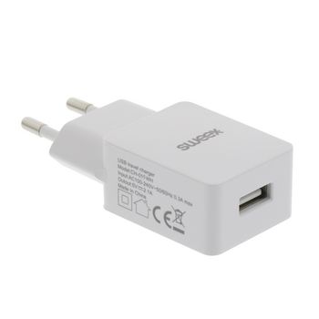 CH-019WH Lader 1-uitgang 2.4 a usb wit Product foto