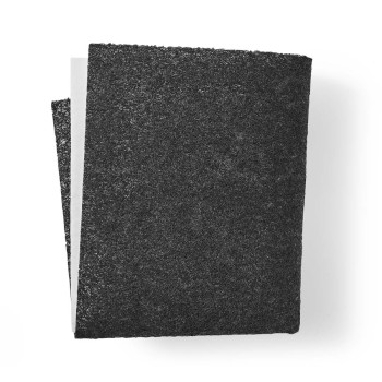 CHFI210UNI Set universele afzuigkapfilters | koolstoffilter | 57 x 47 cm | vervangingsindicator | op maat te kn Inhoud verpakking foto