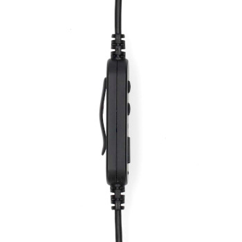 CHSTUM210BK Pc-headset | in-ear | mono | usb type-a / usb type-c™ | inklapbare microfoon | grijs / zwart Product foto