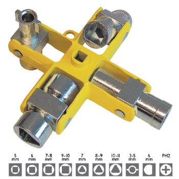 CK-4451-2 Universele schakelkasten sleutel Product foto