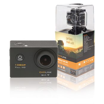 CL-AC21 Full hd action cam 1080p wi-fi zwart