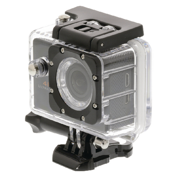 CL-AC40 4k ultra hd action cam wi-fi zwart In gebruik foto