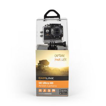 CL-AC40 4k ultra hd action cam wi-fi zwart Verpakking foto