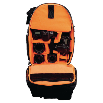 CL-CB41 Camera rugzak 290 x 410 x 150 mm zwart/oranje Product foto