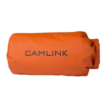 CL-DB010 Outdoor dry bag oranje/zwart 10 l In gebruik foto
