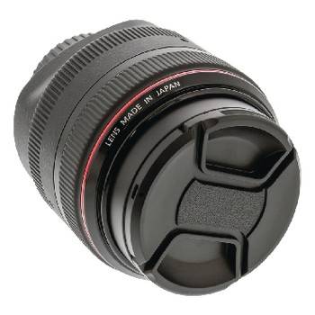 CL-LC62 Snap-on lensdop | 62 mm In gebruik foto