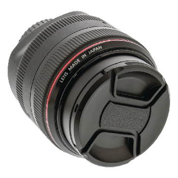CL-LC72 Snap-on lensdop | 72 mm In gebruik foto