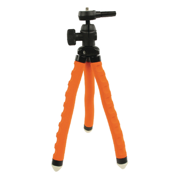 CL-TP250 Flexibel statief 27.5 cm 1 kg zwart/oranje