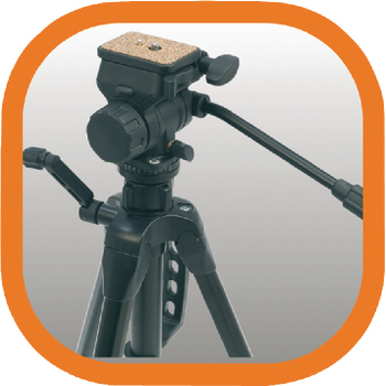 CL-TPPRE23 Premium camera / video statief pan & tilt 160 cm zwart In gebruik foto