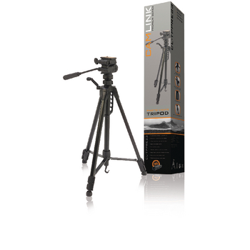 CL-TPPRE23 Premium camera / video statief pan & tilt 160 cm zwart Verpakking foto