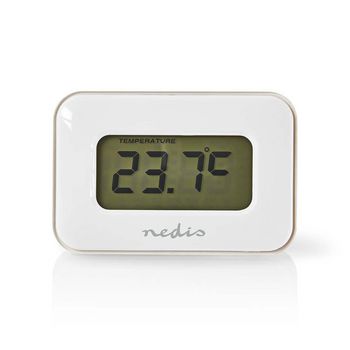CLAL110WT Digitale wekker | display | 4.5 cm | dagweergave | datumweergave | binnentemperatuur | timerfunctie  Product foto