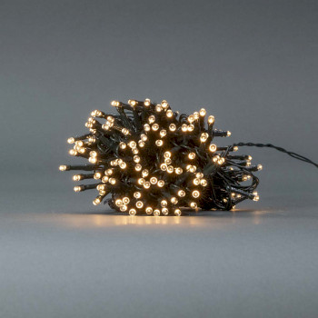 CLBO192 Kerstverlichting | koord | 192 led\'s | warm wit | 14.40 m | licht effecten: 7 | binnen & buiten | ba