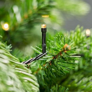 CLBO192 Kerstverlichting | koord | 192 led\'s | warm wit | 14.40 m | licht effecten: 7 | binnen & buiten | ba Product foto