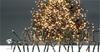 CLCS1512 Kerstverlichting | cluster | 1512 led\'s | warm wit | 11.00 m | licht effecten: 7 | binnen & buiten | Product foto