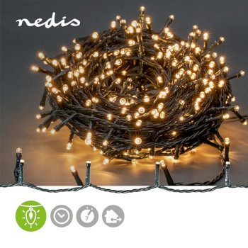 CLLS720 Kerstverlichting | koord | 720 led\'s | warm wit | 54.00 m | licht effecten: 7 | binnen & buiten | ne Product foto