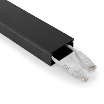 CMDT5025BK110 Kabelmanagement | buis | 1 stuks | maximale kabeldikte: 25 mm | aluminium | zwart