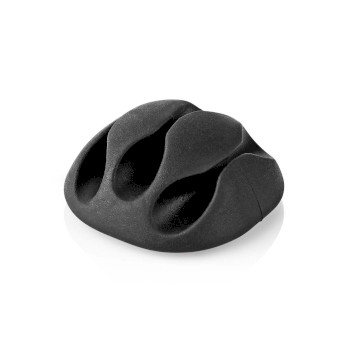CMGC20034BK Kabelmanagement | kabelclip | click & go | 4 stuks | aantal sleuven: 3 sleuven | maximale kabeldikte Product foto