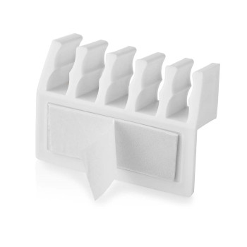 CMGC21052WT Kabelmanagement | kabelclip | click & go | 2 stuks | aantal sleuven: 5 sleuven | maximale kabeldikte Product foto