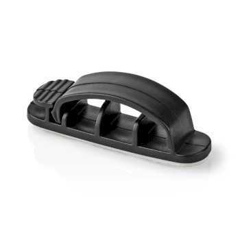 CMGC22033BK Kabelmanagement | kabelclip | vergrendeld | 3 stuks | aantal sleuven: 3 sleuven | maximale kabeldikt Product foto