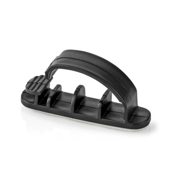 CMGC22033BK Kabelmanagement | kabelclip | vergrendeld | 3 stuks | aantal sleuven: 3 sleuven | maximale kabeldikt Product foto