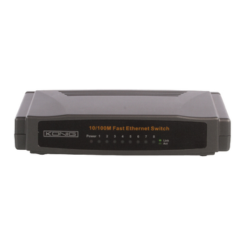 CMP-EHUB24 König 8 poort ethernet switch