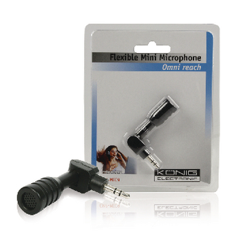 CMP-MIC9 Bedrade microfoon 3.5 mm zwart Verpakking foto