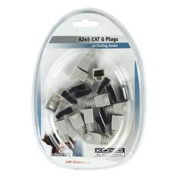 CMP-RJ45PL-C6 Computer connector kit rj45 grijs Verpakking foto